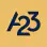 A23 logo – trusted by SyncMonster for dubbing and translation