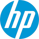 HP logo – powered by SyncMonster lip sync solutions